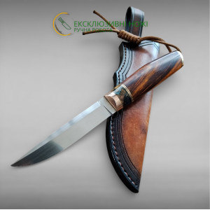 STING (СТІНҐ) ніж ручної роботи майстра Alexknifemaker, сталь N690, 60 HRC, купити замовити в Україні